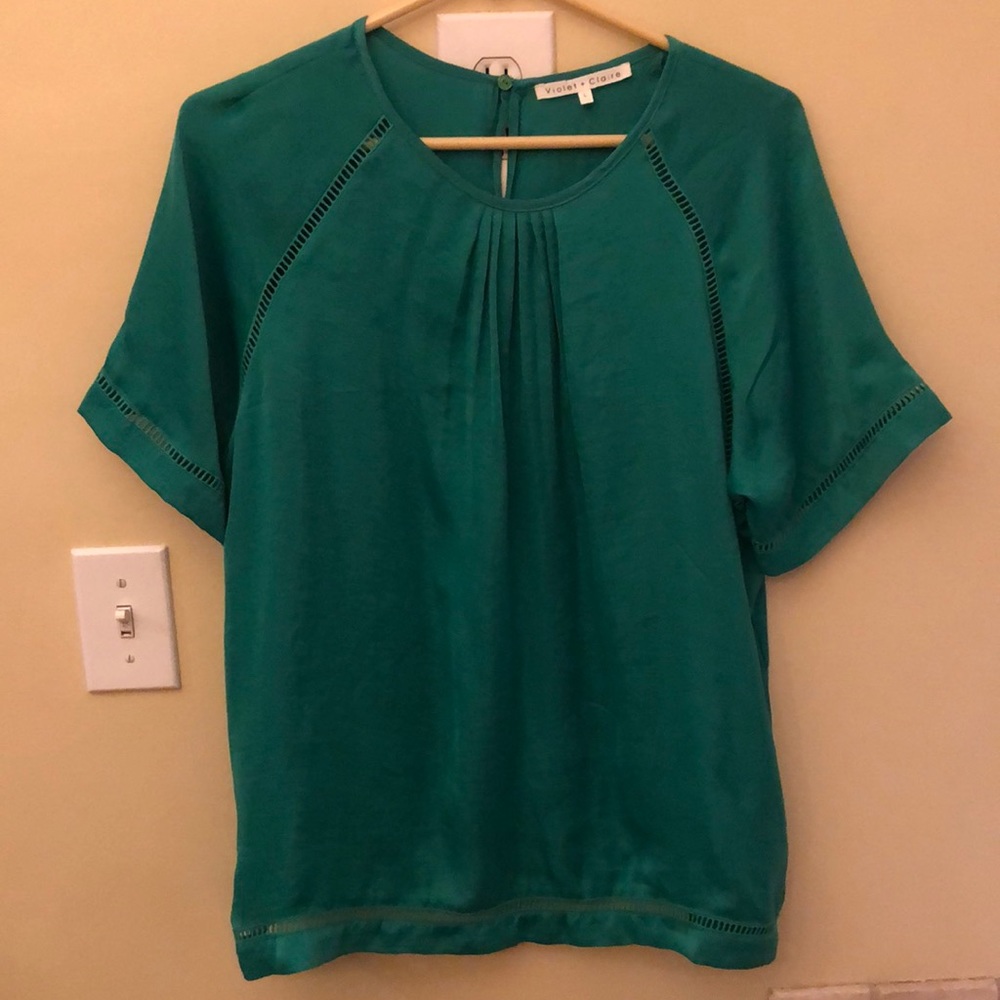 Women’s violet + Claire blouse